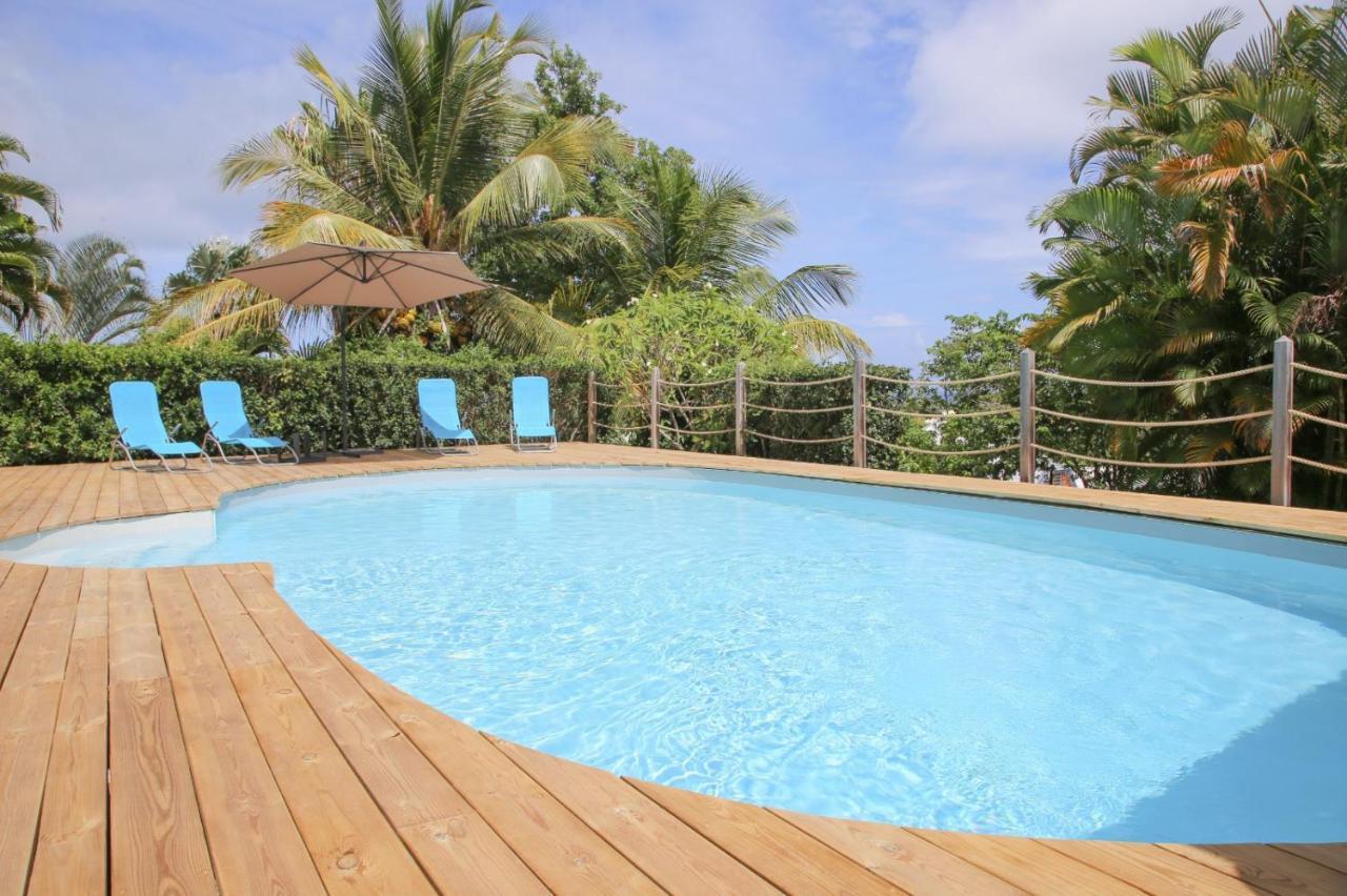 L Orchidee Bleue, Bas De Villa, Vue Mer, Piscine Privee Sainte-Anne  Exteriér fotografie