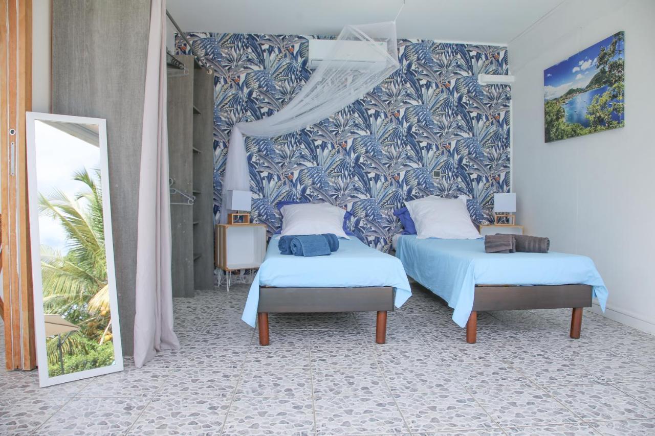 L Orchidee Bleue, Bas De Villa, Vue Mer, Piscine Privee Sainte-Anne  Exteriér fotografie