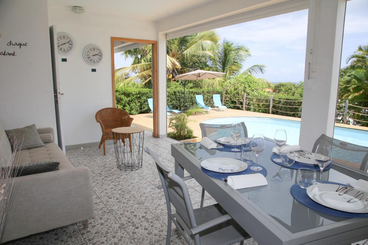 L Orchidee Bleue, Bas De Villa, Vue Mer, Piscine Privee Sainte-Anne  Exteriér fotografie